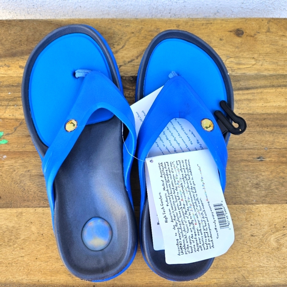 Hawaiian Jellys Ultra Comfort Aouli Sry  Unisex  Sandals Men's Size 8 - Picture 3 of 16